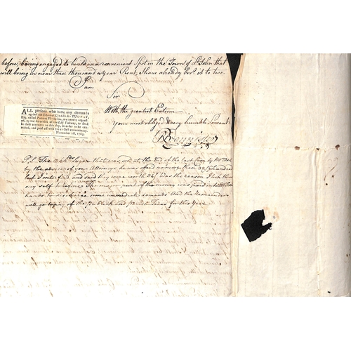 15 - 1753-65 Entire letters from Antigua to Charles Tudway in Wells, eleven endorsed via named ship's cap... 