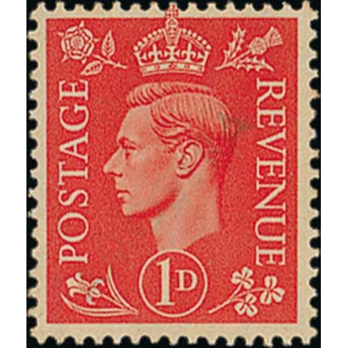 142 - 1941-42 KGVI ½d Pale green, 1d pale scarlet, 1½d pale red-brown and 2d pale orange all sen... 