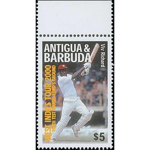 376 - 2000 West Indies Tour Omnibus Issue. Collection in two albums including the rare Antigua & Barbuda 9... 