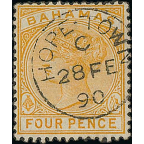 521 - Sub-Office Cancels. QV-KGV Stamps and pieces with sub-office cancels, many from small outer islands,... 