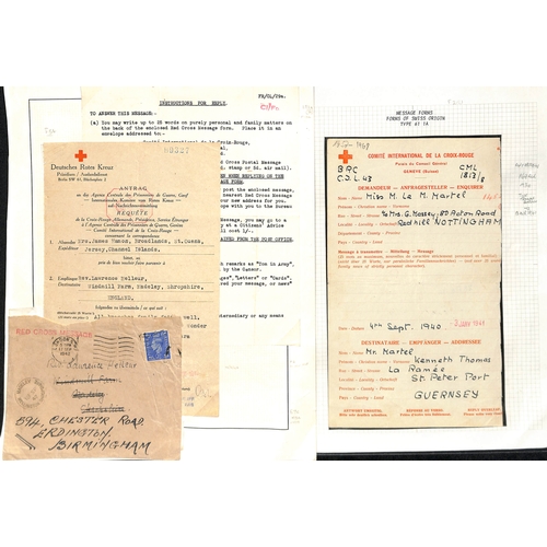 309 - 1940-43 Forms, selected items including form signed in manuscript by George Bradshaw, 