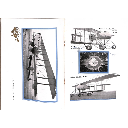 208 - 1911-22 Covers, postcards and ephemera, including 1911 Aerial Post card with triangular 