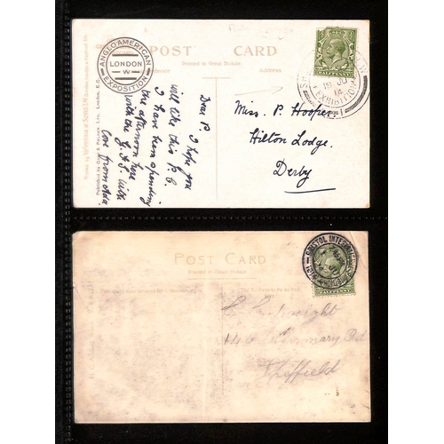 216 - 1906-14 Picture postcards and covers, various cancels including scarce 1912 (May 24) 