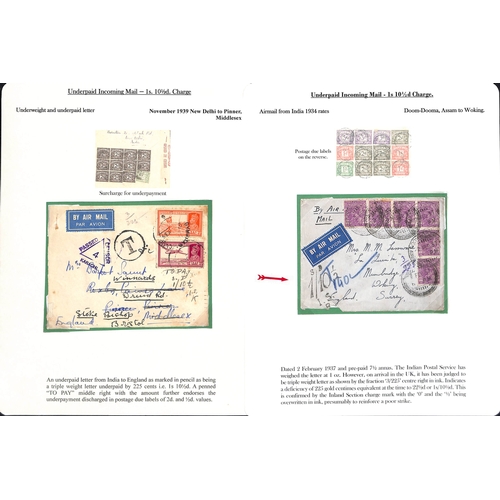 269 - Asia/Australia. 1925-70 Covers and cards from Australia (5), New Zealand (4), India (10), Papua (2),... 