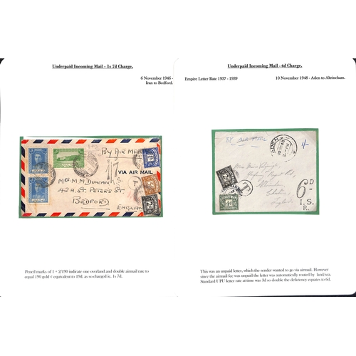 269 - Asia/Australia. 1925-70 Covers and cards from Australia (5), New Zealand (4), India (10), Papua (2),... 