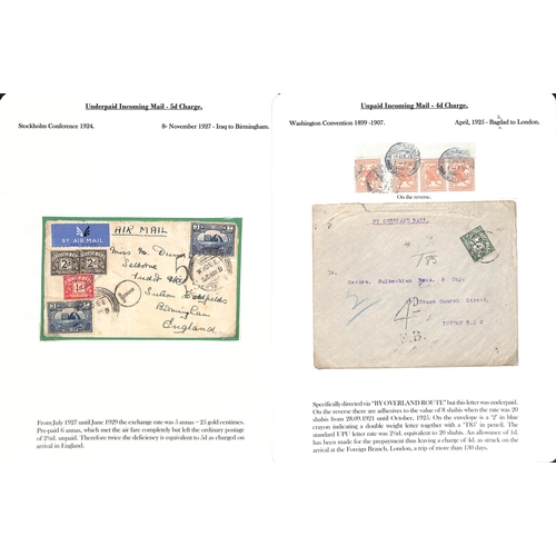 269 - Asia/Australia. 1925-70 Covers and cards from Australia (5), New Zealand (4), India (10), Papua (2),... 