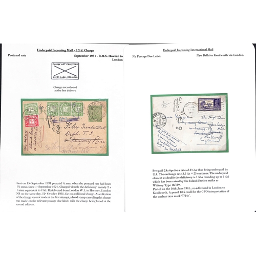 269 - Asia/Australia. 1925-70 Covers and cards from Australia (5), New Zealand (4), India (10), Papua (2),... 