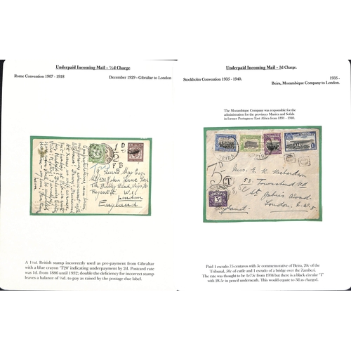 271 - Invalid Stamps. 1893-1970 Covers and cards including 1895 cover with a disallowed 1d lilac bisect, 1... 