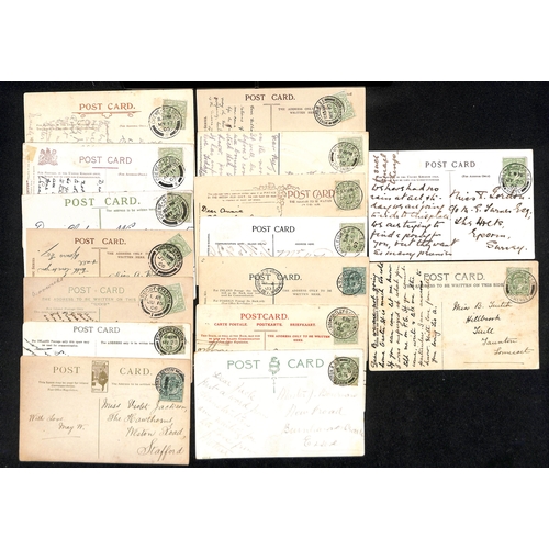 280 - T.P.Os. 1847-1914 Covers and cards with T.P.O cancels or handstamps (44) including 1902 cover to USA... 