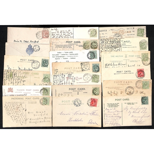 280 - T.P.Os. 1847-1914 Covers and cards with T.P.O cancels or handstamps (44) including 1902 cover to USA... 