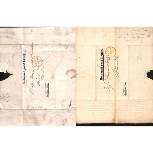 293 - London. 1830-51 Lettersheets, the first with 