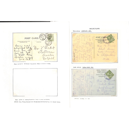 336 - Hayling Island. 1844-1976 Entire letters, covers, picture postcards, C.O.Ps and a front, various Hay... 