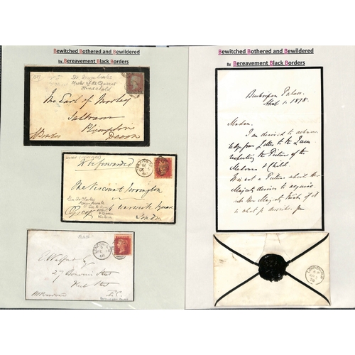 403 - Royalty. 1842-1980 Covers, also some letters and ephemera, with QV covers from or to Buckingham Pala... 