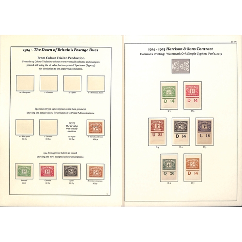 159 - 1914-23 Simple Cypher ½d - 1/-, mint collection well mounted on pages with 5d Specimen, 1½... 