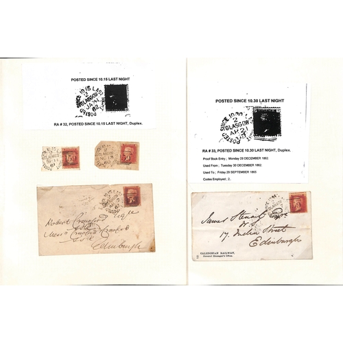 231 - 1856-71 Covers and entires (32) and pieces (26) with 