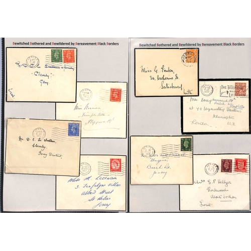 398 - Channel Islands. 1844-1971 Covers to or from the islands, mainly QV including 1844 cover from Guerns... 