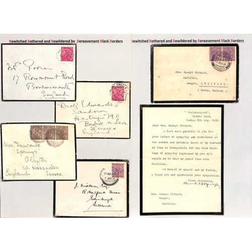 449 - India. 1848-1951 Covers including 1856 cover from Calcutta to 