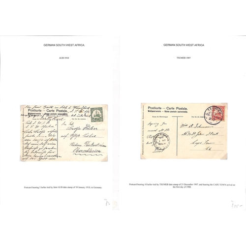 473 - 1856-1924 Covers and cards including 1910 Mauritius cover sent by special delivery bearing nineteen ... 