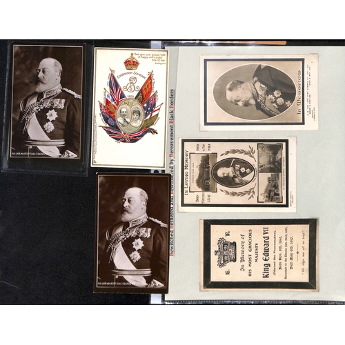 408 - Royalty - King Edward VII/Queen Alexandra. 1901-25 Covers, letters, ephemera and picture postcards i... 