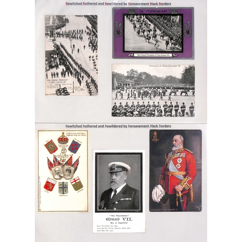 408 - Royalty - King Edward VII/Queen Alexandra. 1901-25 Covers, letters, ephemera and picture postcards i... 