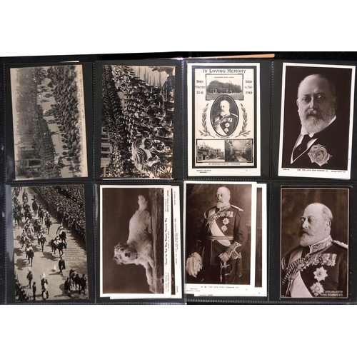 408 - Royalty - King Edward VII/Queen Alexandra. 1901-25 Covers, letters, ephemera and picture postcards i... 