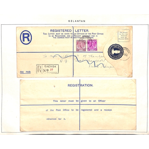 1296 - Registration Envelopes/Air Letters. 1949-65 Registration envelopes with 1949 20c size G unused, size... 