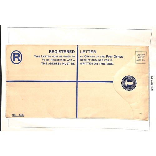 1296 - Registration Envelopes/Air Letters. 1949-65 Registration envelopes with 1949 20c size G unused, size... 