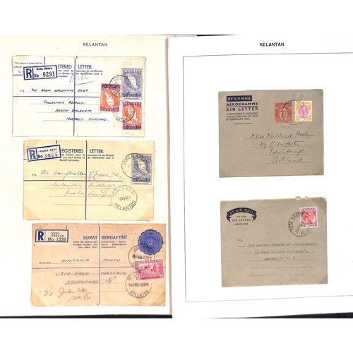 1296 - Registration Envelopes/Air Letters. 1949-65 Registration envelopes with 1949 20c size G unused, size... 