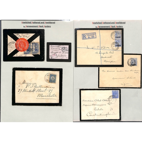 461 - Turkey. 1864-1926 Covers including 1864 cover from the French P.O at Constantinople franked France 1... 