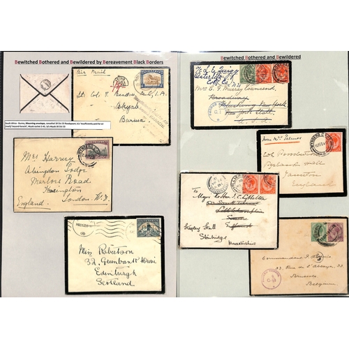 455 - South Africa. 1874-1944 Covers including 1874 cover to Robben Island, 1894 registered Transvaal cove... 