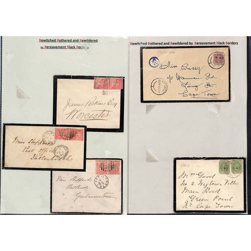 455 - South Africa. 1874-1944 Covers including 1874 cover to Robben Island, 1894 registered Transvaal cove... 