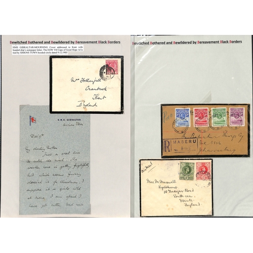 455 - South Africa. 1874-1944 Covers including 1874 cover to Robben Island, 1894 registered Transvaal cove... 