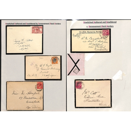 455 - South Africa. 1874-1944 Covers including 1874 cover to Robben Island, 1894 registered Transvaal cove... 