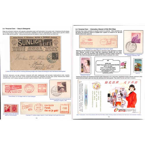 357 - Chemistry. The award winning collection superbly written up on 128 pages including signature of Nobe... 