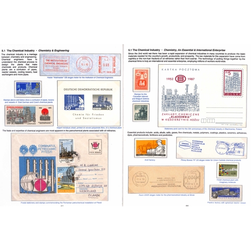 357 - Chemistry. The award winning collection superbly written up on 128 pages including signature of Nobe... 