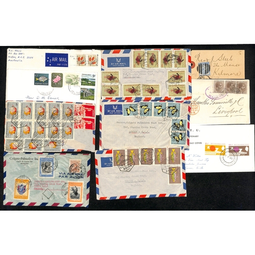 471 - 1822 - c.1990 Covers and cards including Orient Line mail with Paquebot handstamps (16), Canada Smal... 