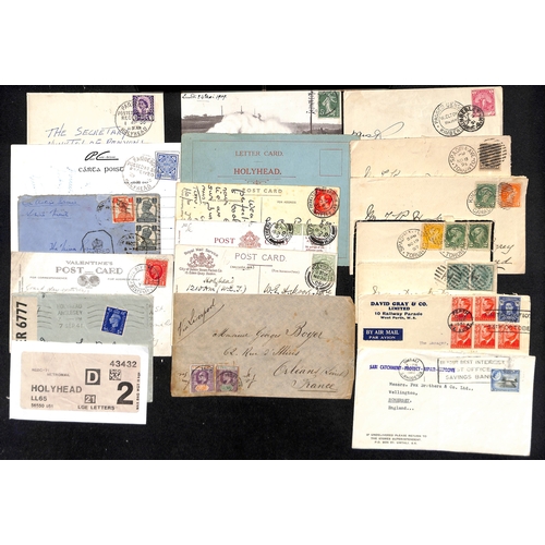 471 - 1822 - c.1990 Covers and cards including Orient Line mail with Paquebot handstamps (16), Canada Smal... 