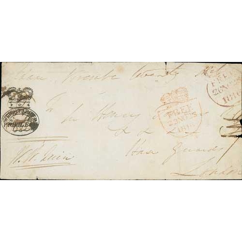 190 - 1816 (Nov 20) Front from Adare to London with oval 