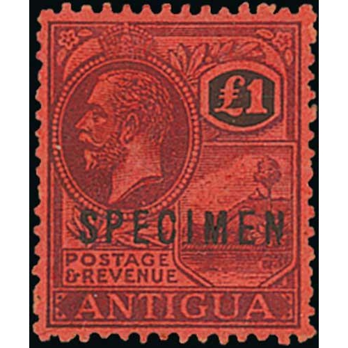 366 - 1921-29 KGV Multiple Crown CA 3d - £1 set of seven and Multiple Script CA ½d - 4/- set of ... 