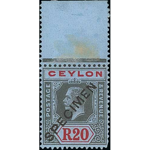 478 - 1912-25 Multiple Crown CA 2c - 20r (no 1c, the 3c - 20r all marginal, 30c with plate number), also 1... 