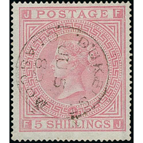 5 - 1855-1900 Surface Printed issues, the used collection including 1855 4d Medium Garter on blued paper... 