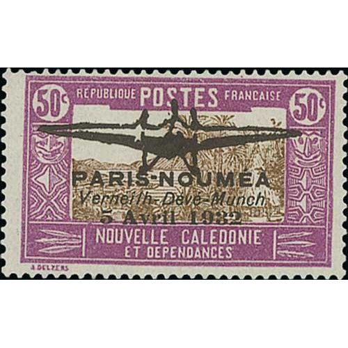 558 - New Caledonia. 1881-1948 Mint and used collection including mint 1932 Paris-Noumea flight pair (S.G.... 