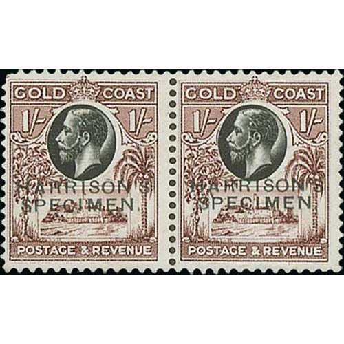 592 - 1928 ½d - 5/- Set of ten handstamped 