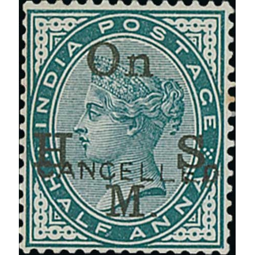 606 - 1882-99 Stamps overprinted 