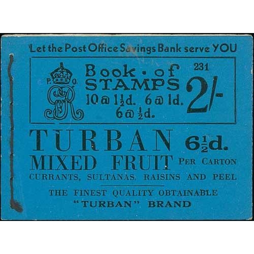 78 - Booklets. 1930-35 KGV Booklets all with adverts for 