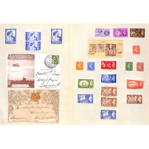 1 - 1840-1968 Mint and used collection on pages including 1d black AB plate 6 and LE plate 2 used (both ... 