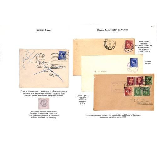 103 - King Edward VIII. 1936-39 Covers and cards bearing KEVIII stamps including First Day Covers (some il... 