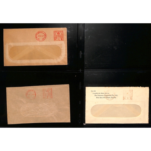 104 - Meters. 1937-48 Covers all with King Edward VIII meters (47, also some pieces, one a first day use, ... 