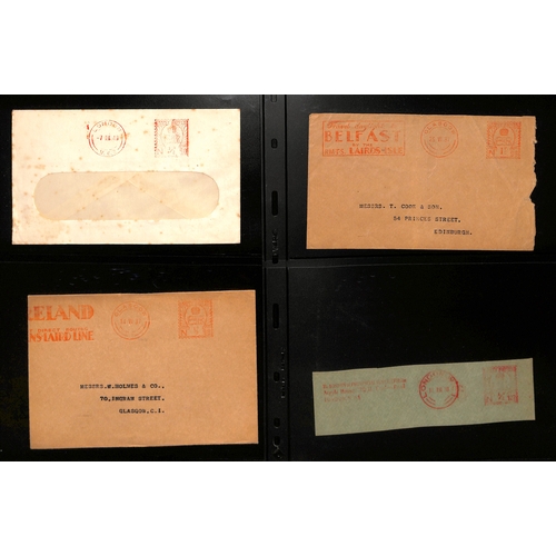 104 - Meters. 1937-48 Covers all with King Edward VIII meters (47, also some pieces, one a first day use, ... 