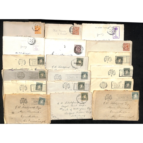 96 - 1891-1924 Covers to or from E.R Litchfield, an Officer in the British army, all with enclosed letter... 